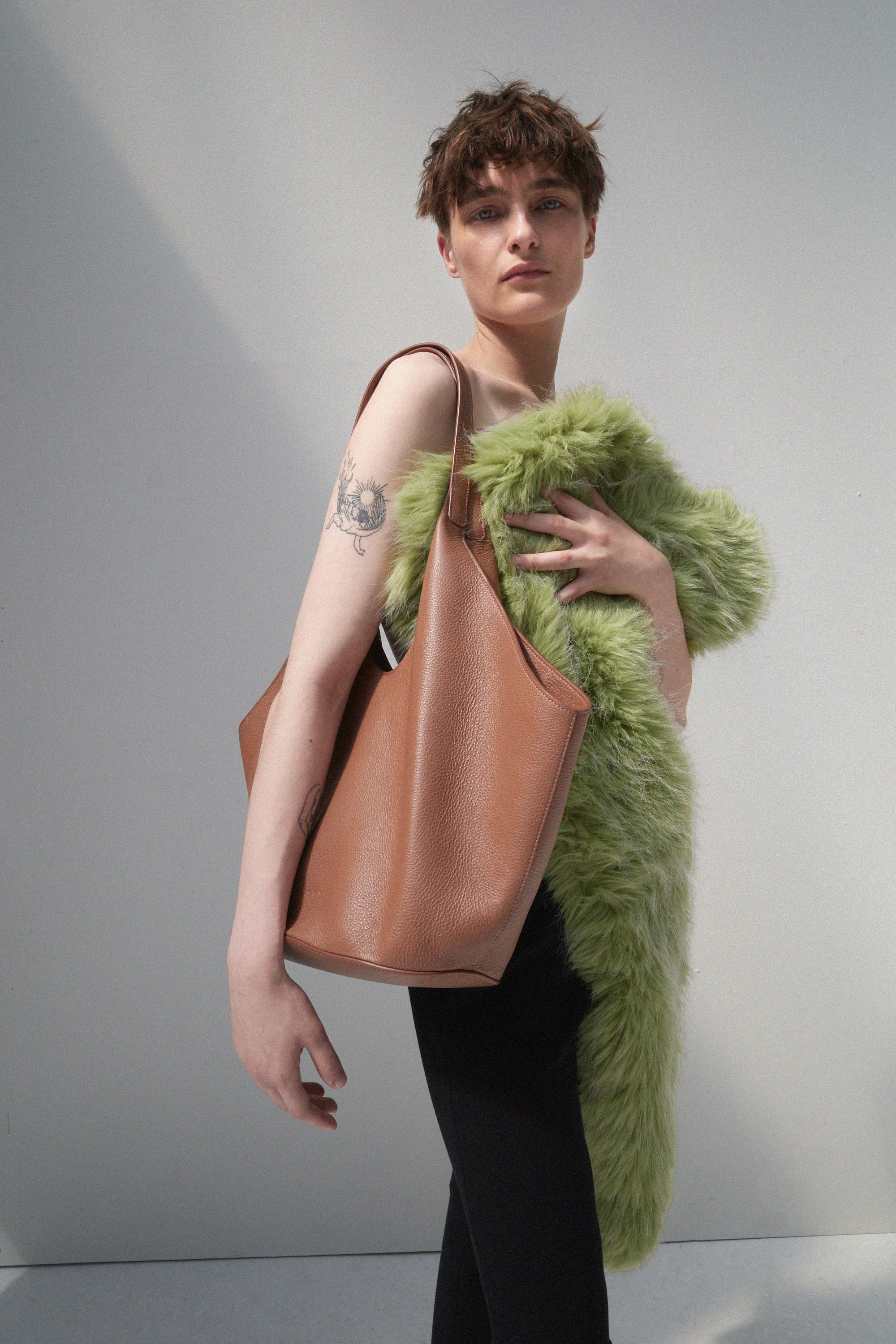Sculptural Minimalism in Fine Leather